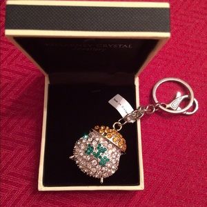 Killarney Crystal Pot of Gold Bag Chain/Key Chain