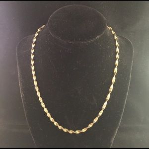 #6oz Gold Twist Chain#a