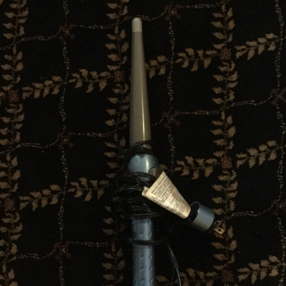 The wand curling iron