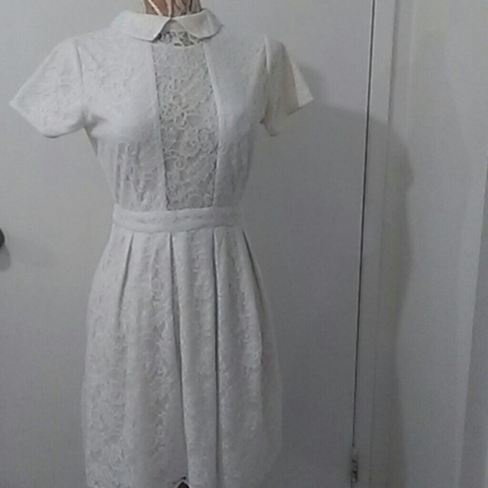 Cute ivory lace dress