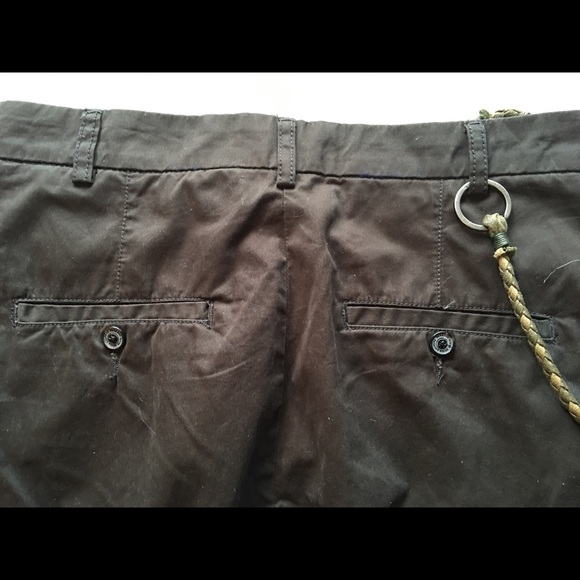 ZARA Men's Demin Couture Skinny Green Pants Sz 29 - Picture 4 of 6