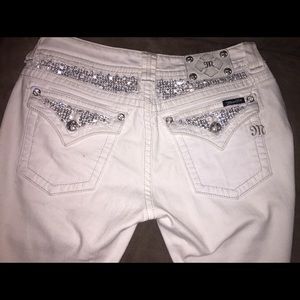 Miss Me Jeans white,