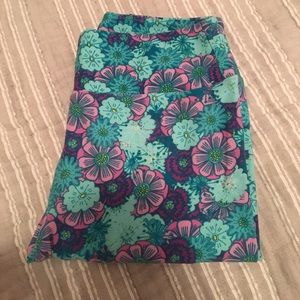 Lularoe flower leggings