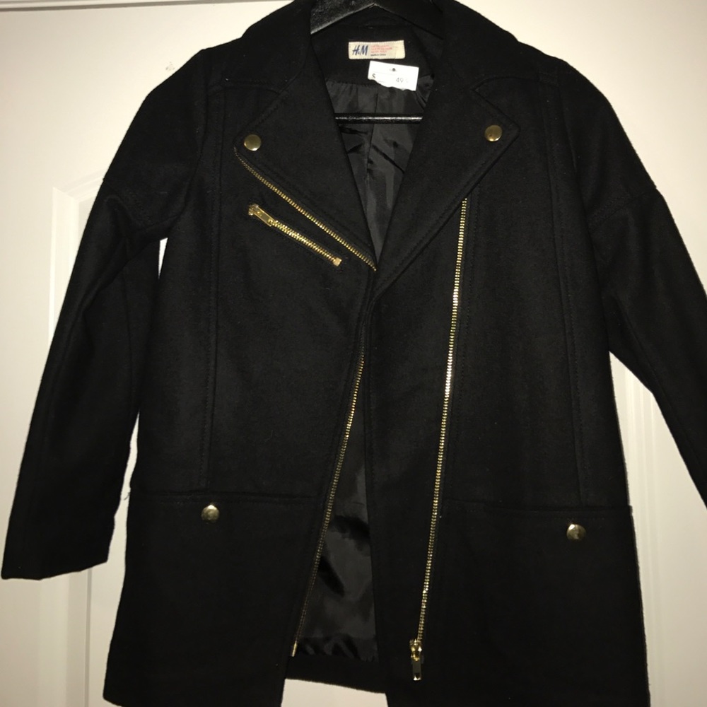 Kids H&M Peacoat