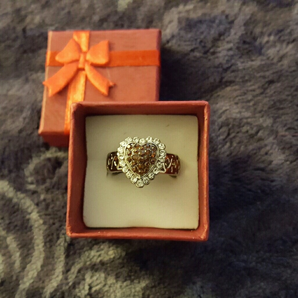 🌾Chocolate Heart Ring🌾