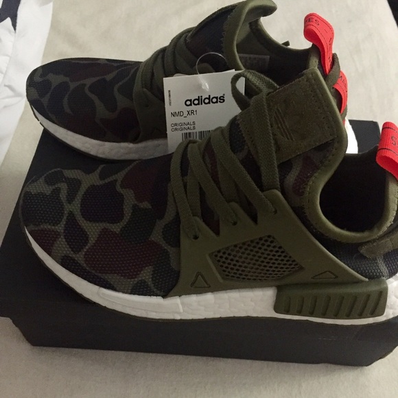 adidas nmd camouflage green