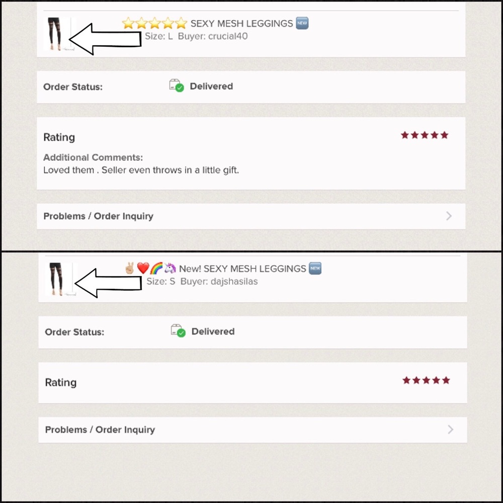 🖤 ⭐️⭐️⭐️⭐️⭐️ Last 1! SEXY MESH LEGGINGS 🆕 - Picture 5 of 8