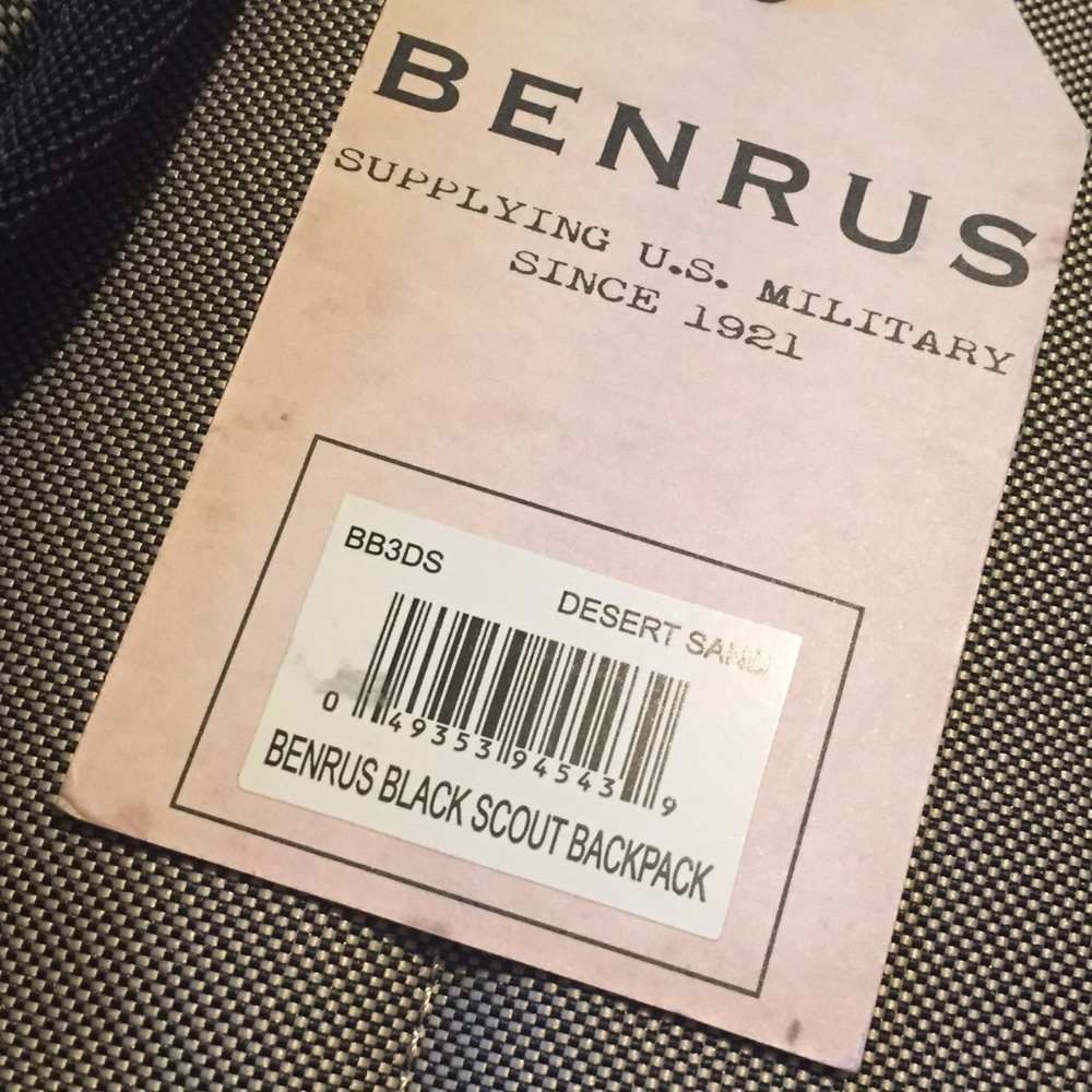 NEW BENRUS BACKPACK - Picture 4 of 4