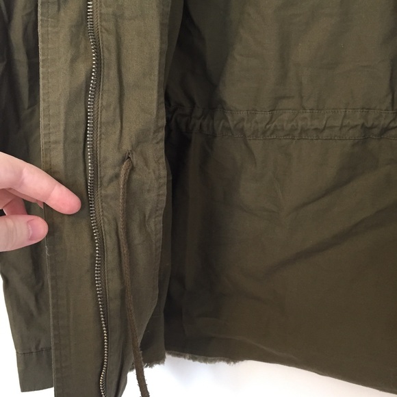 Love Tree | Olive Utility Jacket - Picture 4 of 6