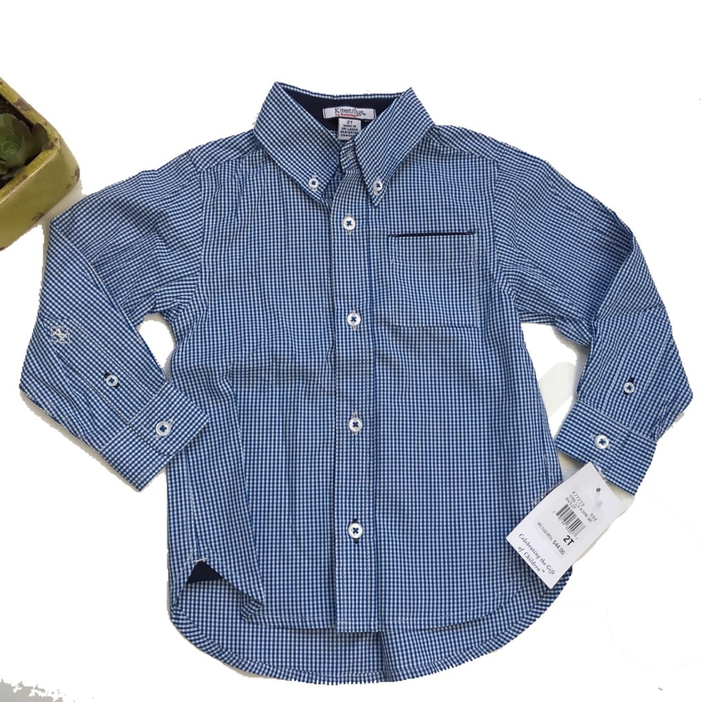🔥3/$20🔥 NWT Kitestrings Long Sleeve Button Shirt