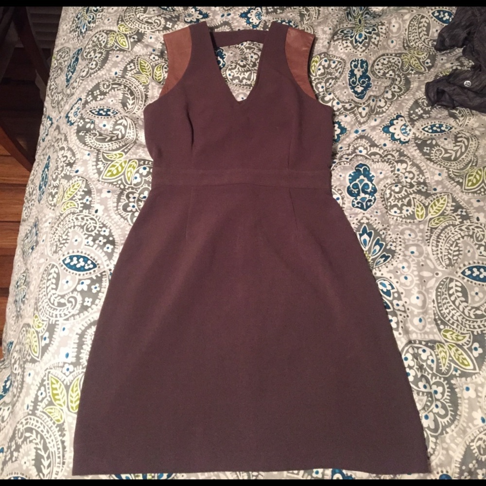 Be Dakota dress with leather accents SO CUTE