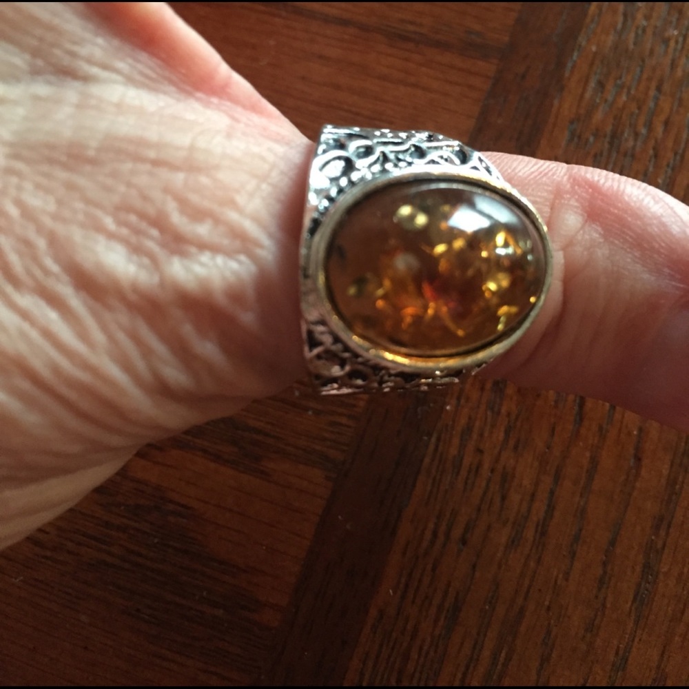 Multicolored stone rings - Picture 3 of 5