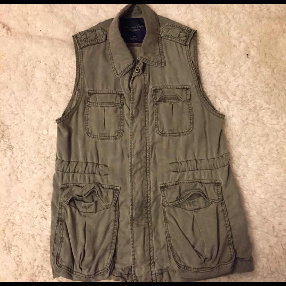 Military-inspired vest