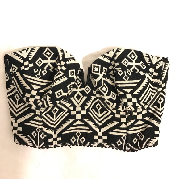 ASOS Aztec corset bra BNWOT - Picture 5 of 5
