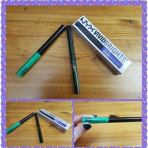 Lot of 3 eyeliners, NYX, KVD