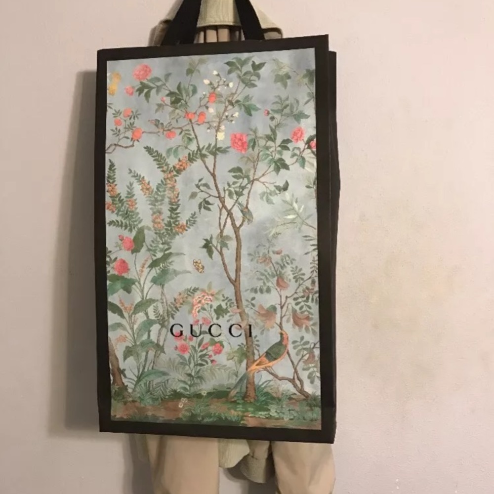 Floral tote