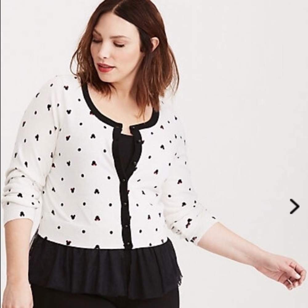 Torrid 2 Disney Minnie Mouse blouse