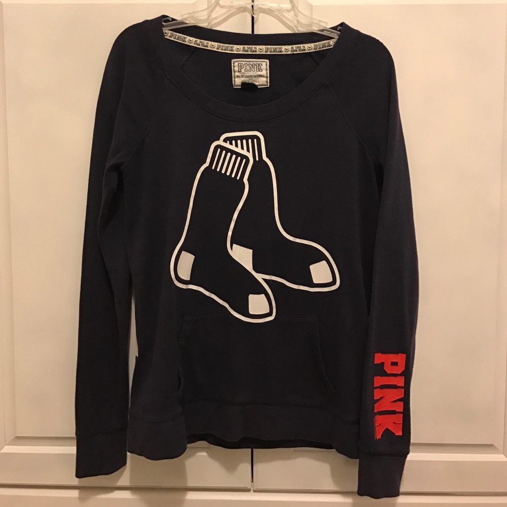 VS PINK RED SOX SWEATSHIRT