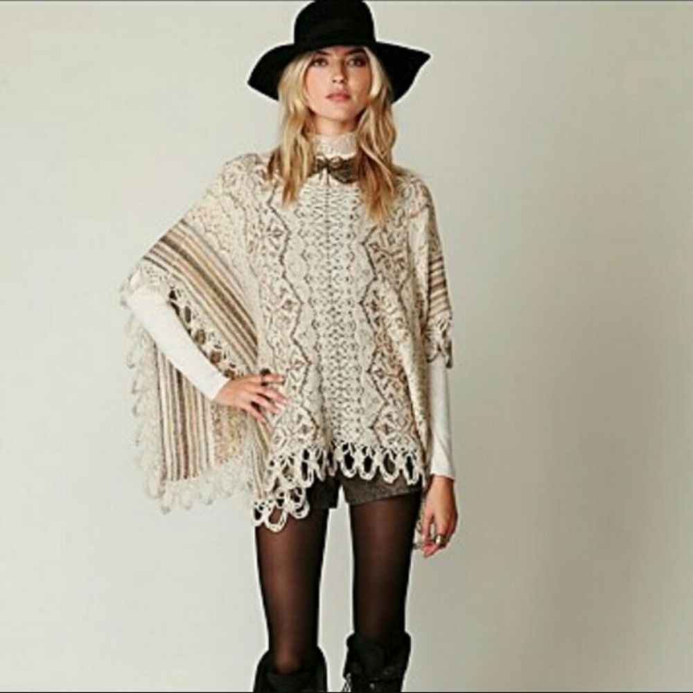 Free People poncho