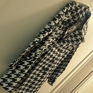 Houndstooth coat