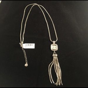 #13oz Charter Club Silver Necklace #c