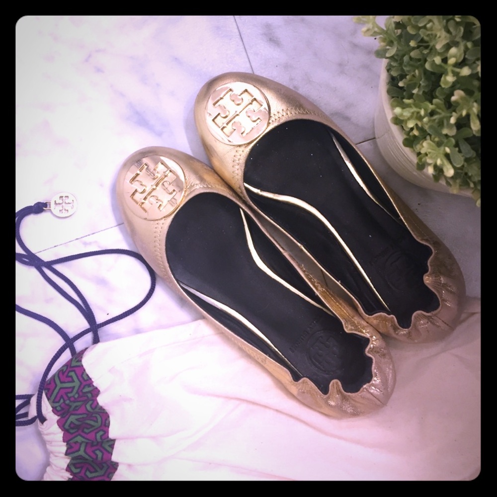 Tory Burch reva flat 😍 authentic