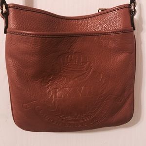 Lauren Ralph Lauren Cross Body Leather Bag!