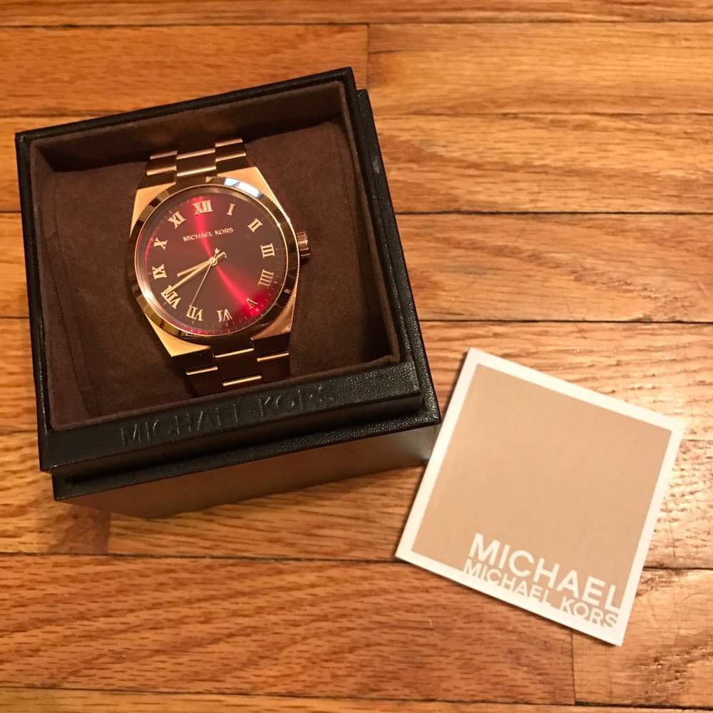 Michael Kors Rose Gold Watch
