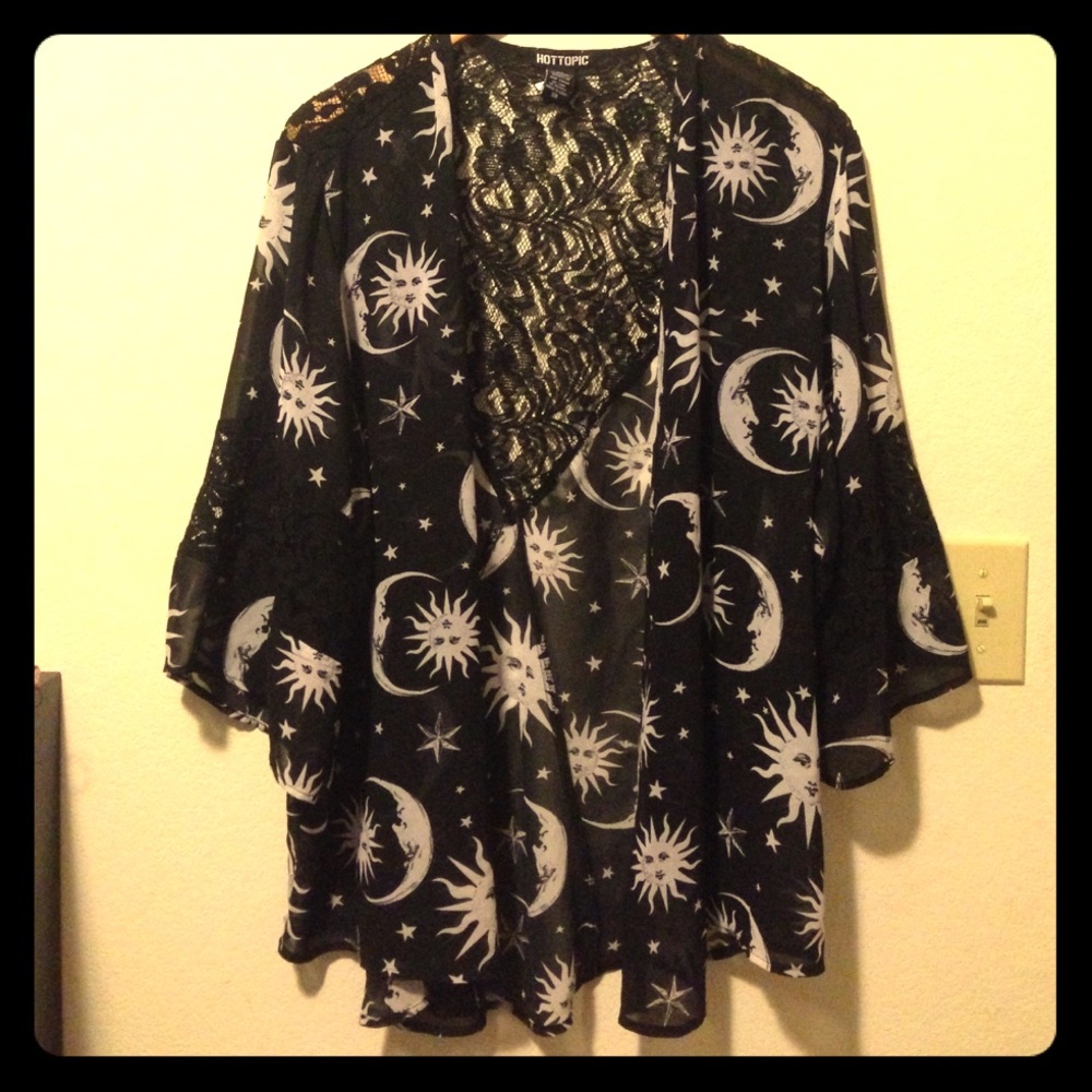 Hot Topic Shear Cardigan