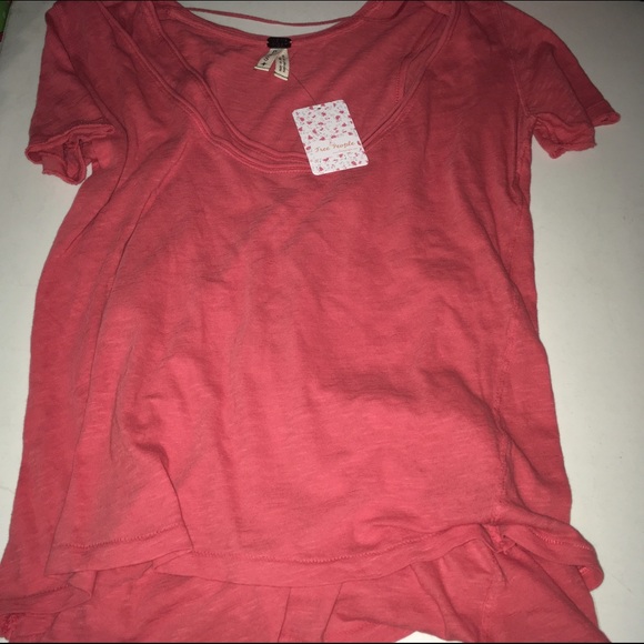 Free People Tops - 🌈3/$25 Free People Phoebe Layered Tee small NWT