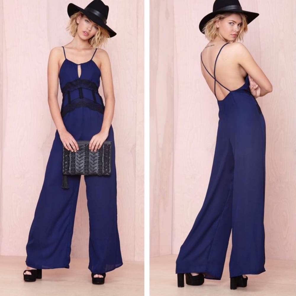 🆕 Nasty Gal Lace Jumpsuit