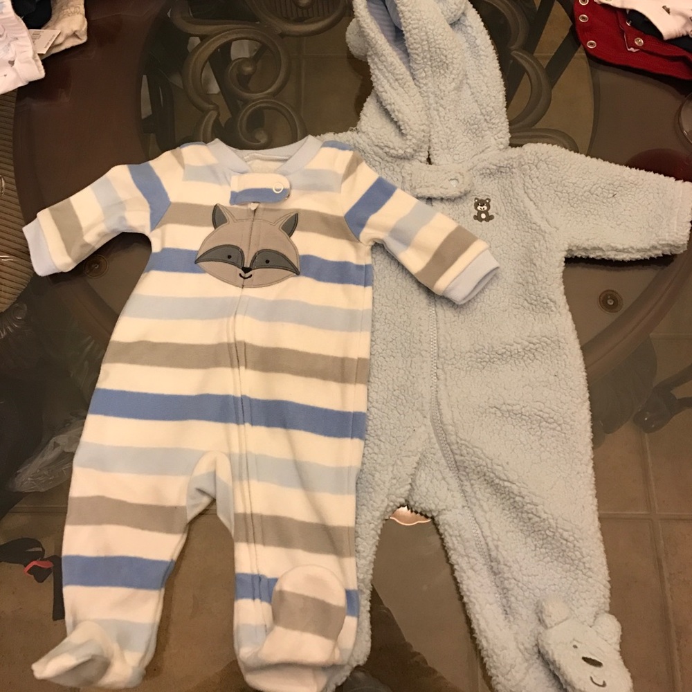 Carter fleeces sleepers