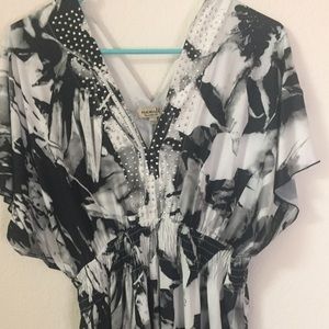 Beautiful One World Slinky Maxi Dress