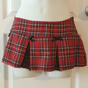 Serious LA Plaid Skirt