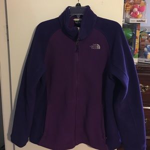 The North Face Purple Fleece