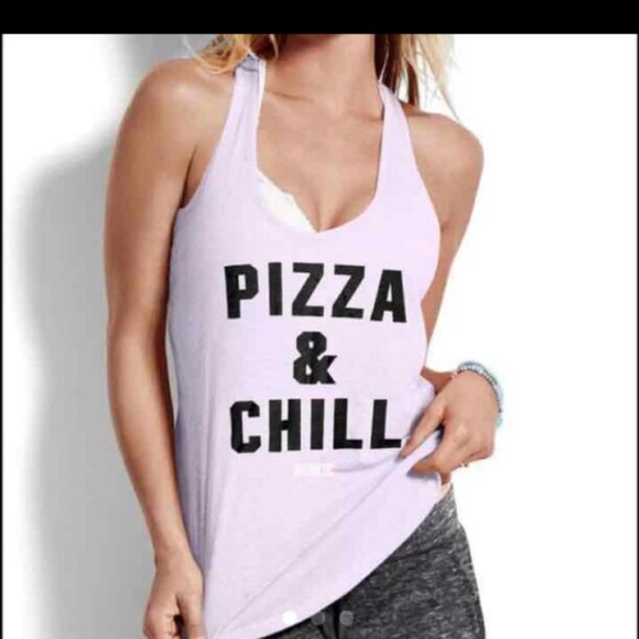 VICTORIA SECRET PINK PIZZA AND CHILL - Picture 1 of 3