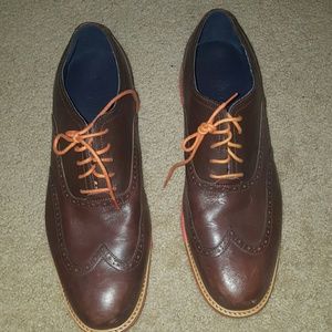Cole Haan Brown Men's Wingtip Oxford shoes