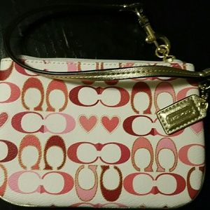 Coach wristlet
