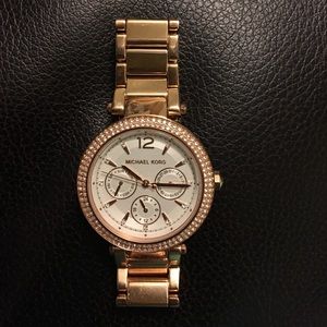 Michael Kors Rose Gold Watch
