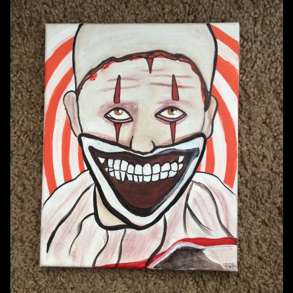 American Horror Story Twisty painting