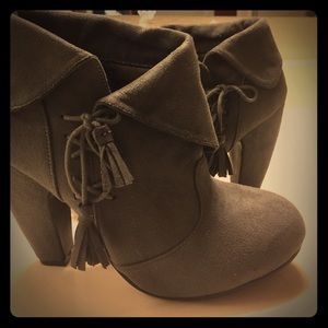 Grey Ankle Boots- BRAND NEW