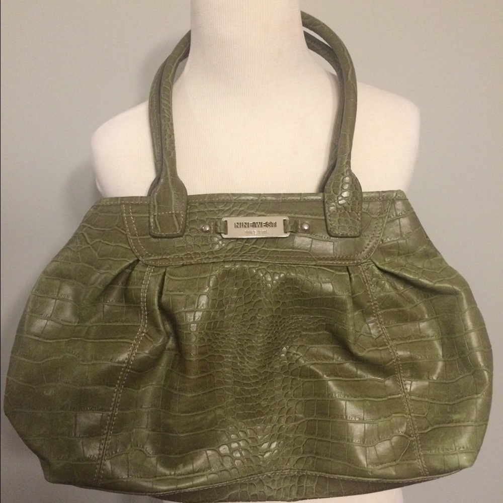 Nine West green purse