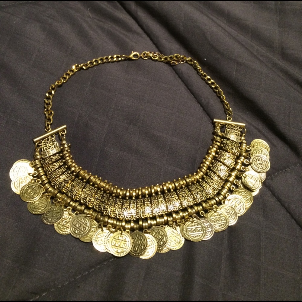 Gold necklace