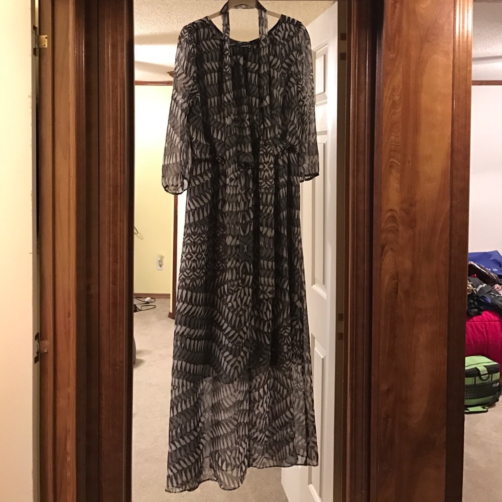 Three quarter sleeve Coldwater Creek Maxi