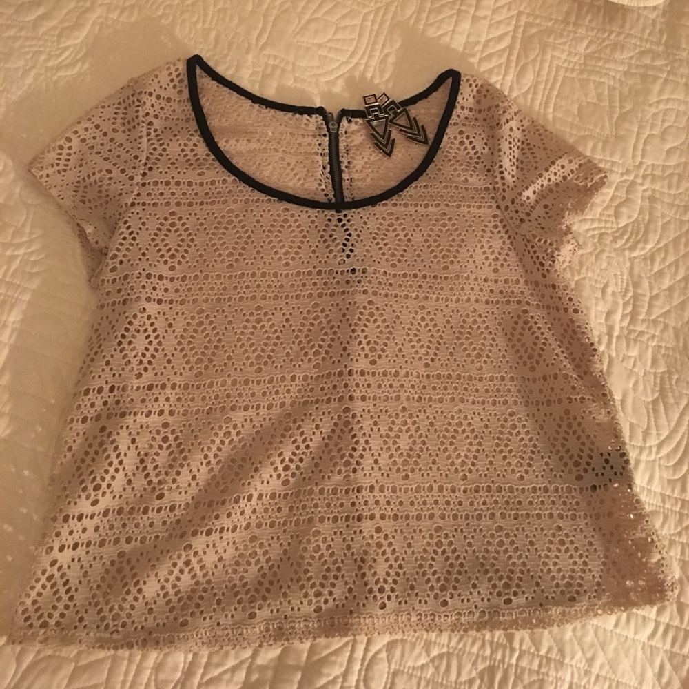 Tan Blouse