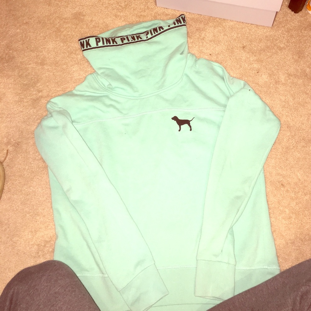 Victoria Secret PINK high collared sweatshirt