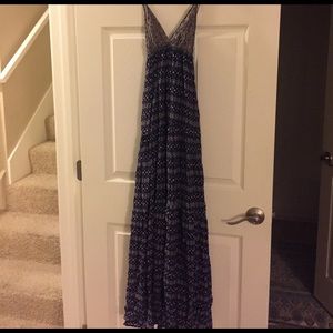 PLANET BLUE- blue moon maxi dress