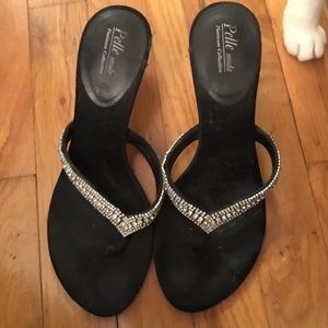 Pelle Moda Rhinestone Sandal size 7