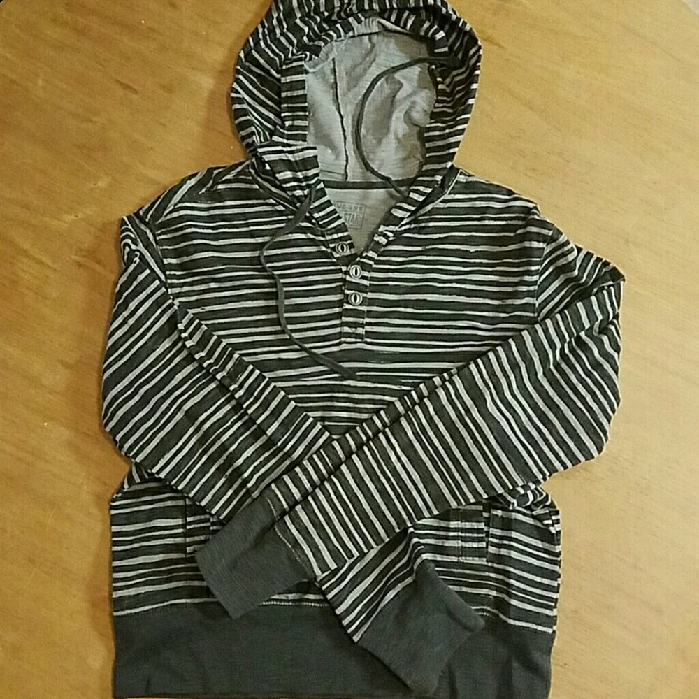Striped hoodie