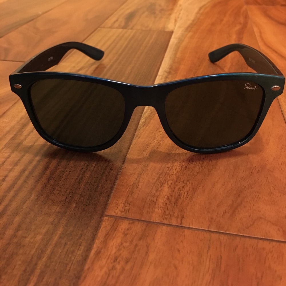 Blue sunglasses
